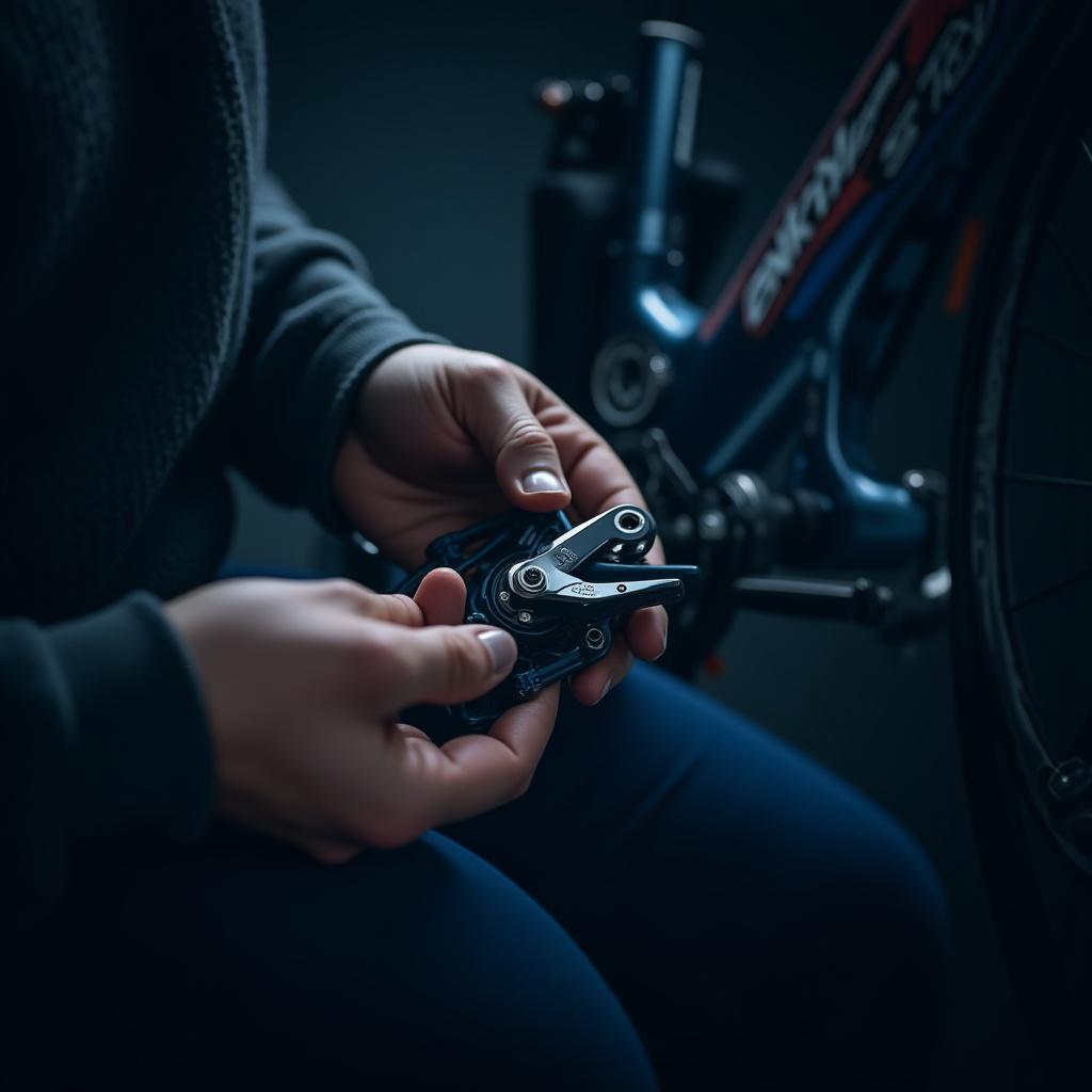 Hands-on bicycle maintenance instruction