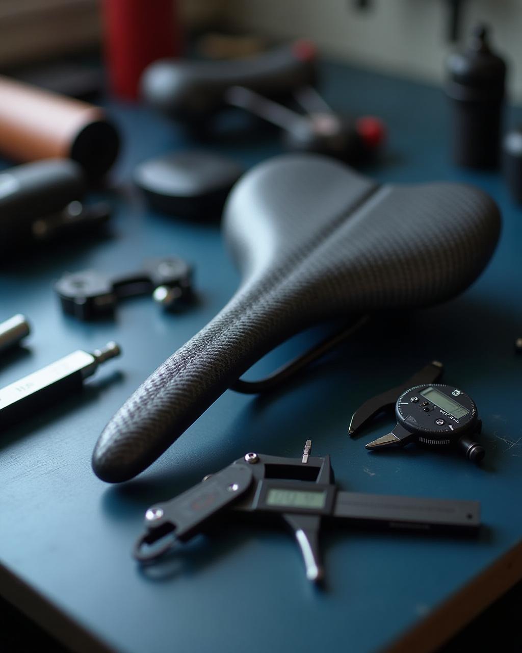 Precision tools used for bicycle fitting measurements