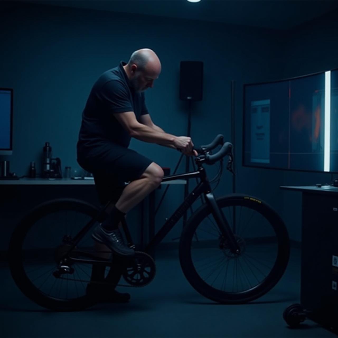 Professional bike fitting using motion capture technology